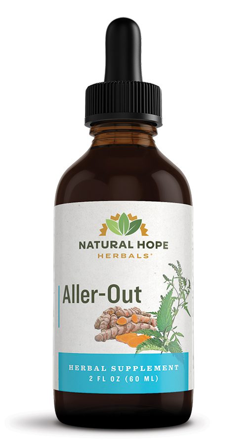 Aller-out tincture made by Natural Hope Herbals