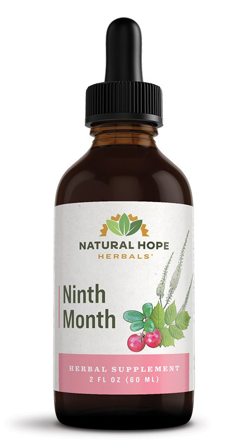 Ninth month herbal tincture made by Natural Hope Herbals